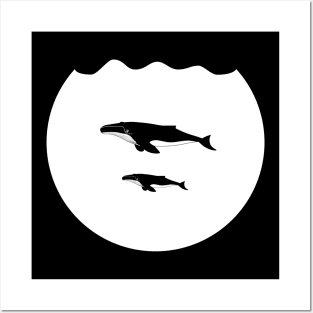 Whales Posters and Art